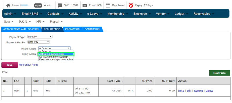 2014 12 online membership recurrence 3 initial action